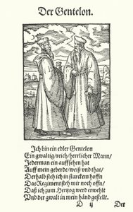 The Noblemen by Jost (after) Amman