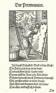 The Parchmenter by Jost (after) Amman