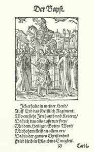 The Pope by Jost (after) Amman