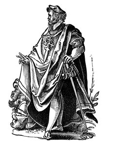 Knight Templar in travelling dress