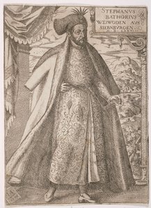 Portrait of Stefan Batory by Jost Amman