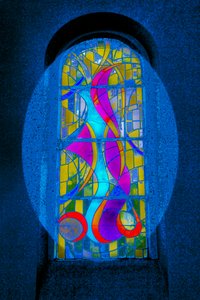 Blue Swirls, from the series Eglise St Pierre d