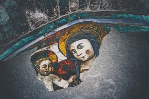Madonna and Child, from the series Mary and Jesus in Savonna