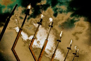 Menorah at the Souk on Hanukah