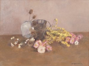 Still Life Flowers by Joyce Haddon