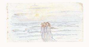 Three Girls by the Sea