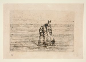 Children on the Beach by Jozef Israëls