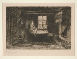 Mother and Child in Interior