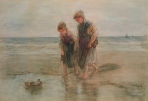 Sailing the Boat by Jozef Israëls