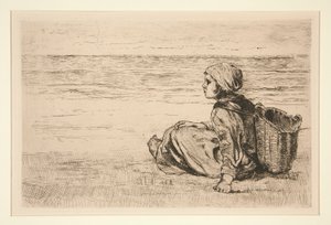 Scheveningen by Jozef Israëls