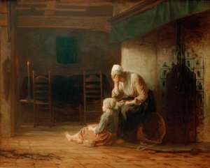 The Day before the Parting by Jozef Israëls