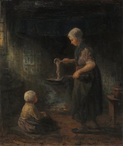 The Pancakes by Jozef Israëls