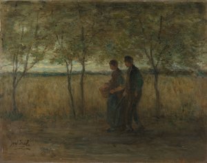 Turning Homewards by Jozef Israëls