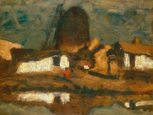 Landscape with Windmill