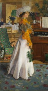 Portrait of Wife or Summer Lodgings
