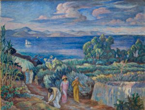 Return from a Swim by Jozef Pankiewicz