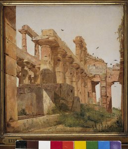 The Temple of Hera at Paestum, Italy