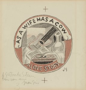 As a Wife Has a Cow; A Love Story by Juan Gris