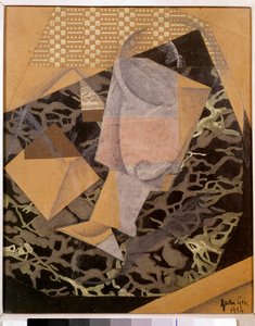 At the Cafe by Juan Gris