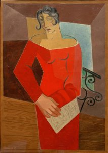 The Singer by Juan Gris