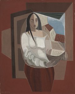 La Liseuse, 1926 by Juan Gris