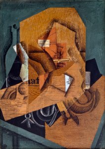 The Coffee Packet by Juan Gris