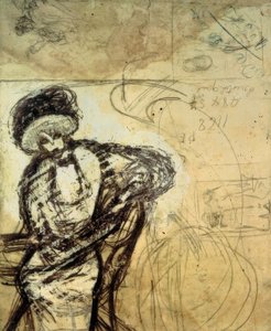 Seated Woman by Juan Gris