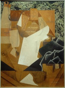 Still Life with Grapes by Juan Gris