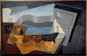 The View of the Bay by Juan Gris