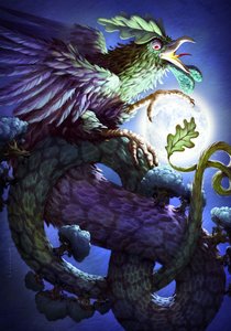 Moonlit Forest Dragon