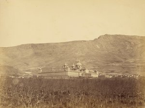 El Escorial, at a Distance by Juan Laurent