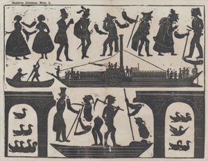 Sheet 4 of Figures for Chinese Shadow Puppets by Juan Llorens