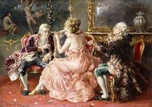 A Charming Lady by Juan Pablo Salinas Tervel