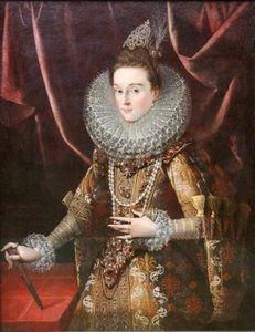 Infanta Isabella Clara Eugenia of Spain by Juan Pantoja de la Cruz