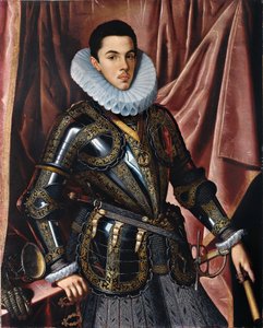 Portrait of Prince Philip Emmanuel of Savoy (1586-1605) by Juan Pantoja de la Cruz
