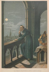 Roger Bacon. From: La Ciencia y Sus Hombres by Juan Planella y Rodríguez