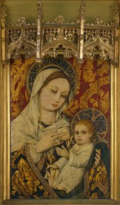 Virgin Suckling the Child by Juan Sánchez de Castro