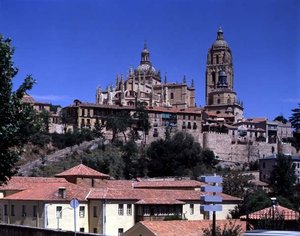 View of the cathedral from the south, 1525-77