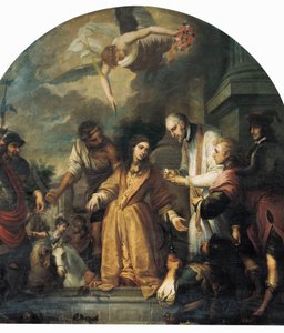 The Last Communion of Saint Agatha by Juan de Sevilla Romero y Escalante