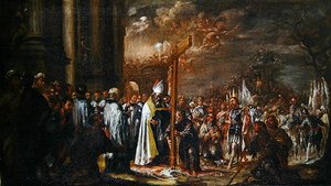 The Exaltation of the Cross by Juan de Valdes Leal