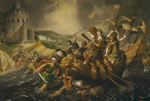 The Rape of Helen by Juan de la Corte
