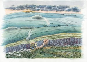West Amesbury Farm, Stonehenge Road, West Amesbury, Wiltshire, 2016 by Judith Dobie