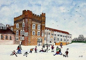 Farnham Castle, Surrey by Judy Joel