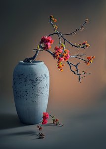 Zen Floral Arrangement by Judy Tseng