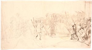 A Royal Procession by Jürgen Ovens