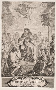 Duke Christian Albrecht Honored by Apollo and the Nine Muses