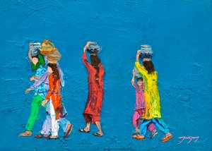 Colorful Water Carriers