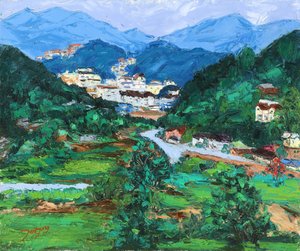 Peaceful Mountain Village