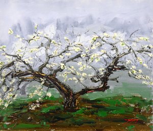 Spring Blossom Tree by Jukyong Park