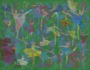 Vibrant Ballet Dancers